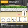 Hebilla para Maceta de Azulejo Clip para Maceta Caja de Flores Accesorios de Ángulo Recto para Caja de Plantación Aleación de Aluminio Ranura Templada Clip Fijo para Vidrio