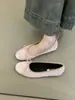 Primer Encuentro 2026 Estilo Dulce Coreano Zapatos Planos Ballet para Mujer Redondos Poco Profundos sin Cierre con Lazo