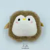 Nuevo Estilo Coreano Cachemir Algodón de Dibujos Animados Animales Lindos Cabeza de Pingüino Conejo Gatito Ropa Zapatos y Sombreros Accesorios para la Cabeza Infantil