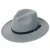 Sombrero Jazz Retro Europeo y Americano, Sombrero con Accesorio de Hebilla Estilo Británico, Sombrero de Copa Plana Jazz de Caballero para Otoño e Invierno para Hombres y Mujeres