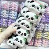 Muñeco Panda de Peluche Hoja de Bambú Linda Dibujo Animado Pinza para el Cabello Infantil Pinza Lateral Dulce y Femenina Pinza para el Cabello de Estudiante de Primaria Pinza para el Fleco