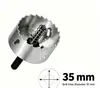 Machado de Máquina Métrica HSS 6542, Macho de Corte de Rosca de Alta Dureza para Aço Carbono Ferro Cobre Máquina de Perfuração Ferramenta