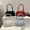 Bolsa de ombro personalizada, moderna e casual, com bolinhas, novo estilo, bolsa feminina de alta qualidade, coleção de verão 2026, bolsa de axila feminina estilosa