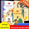 Leitura feliz barra livro extracurricular para o terceiro ano leitura Fábulas de Esopo 3 volumes de fábulas chinesas antigas
