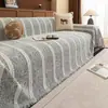 Funda de sofá estilo minimalista de lujo ligero, adecuada para todas las estaciones, anti-arañazos de gato, no se pega el pelo, funda de sofá de una pieza, antideslizante, venta al por mayor de fábrica