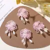 Brincos Stud Redutores de Idade Flor de Miçangas Borboleta Franja Doce Feminino DIY Acessórios de Cabelo Femininos Flores para Sapatos Acessórios de Roupa