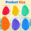 Nuevo Fidget Toys Transfronterizo Piedra Sensorial para Niños Juguete Descompresor para Niños Textura de Silicona Suave Piedra para la Preocupación