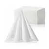 Exclusivo para vendas transfronteiriças: Guardanapo Airlaid Branco 40x40cm, guardanapo sem pó para banquetes de hotel, personalizável com logo