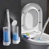 Cepillo de Inodoro Desechable para el Hogar Baño Inodoro Desechable Desechable Cepillo Limpieza Cepillo de Inodoro
