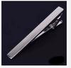 Fábrica Direto curto masculino formal wear negócios prata gravata clipe simples moda gravata curta clipe terno acessórios homens