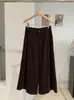 KEKEZOON Pantalones de Pana de Pierna Ancha de Cintura Alta Estilo Retro Simple Otoño Nuevo Estilo Pantalones Rectos Adelgazantes de Nueve Puntos 9029