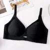Produto popular de travessia de fronteira europeu e americano: Sutiã push-up sem costura sexy de oncinha, sem aro e com suporte lateral para os seios para mulheres