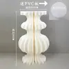 Soporte de postre de columna romana expositor columna de flores adorno accesorios de boda columna plegable papel de compromiso vitrina de pilar redondo