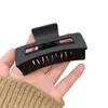 Pinza de Garra Cuadrada Pinza de Tiburón Mediana Mate Retro Simple para la Parte Posterior de la Cabeza Pinza para el Cabello Pinza para el Cabello de Uso Diario Accesorio para el Cabello