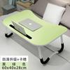 Escritorio para computadora portátil con ranura para tarjeta para teléfono móvil, escritorio para computadora, mesa pequeña antideslizante simple, una generación de cabello