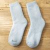Calcetines de mujer de lana súper gruesa de invierno gruesos y cálidos de felpa de color sólido más calcetines de terciopelo en el tubo de toalla calcetines de algodón fabricantes al por mayor