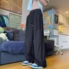 Pantalones Casuales de Seda de Hielo Nuevos 2026 para Hombre, Estilo Delgado de Verano, Marca de Moda, Elegantes para Adolescentes, Pantalones Casuales Holgados de Pierna Recta