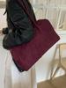 Bolso de Cuero Gamuzado Transfronterizo para Mujer, Gran Capacidad, Nuevo Modelo 2026, Bolso Versátil de Hombro y Axila para Otoño e Invierno, Bolso para Viajes y Uso Diario