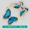Acessórios DIY para Joias Versão Coreana Nova Broche Borboleta Colorida Fofa Inlaid com Strass Versátil Fabricante Atacado