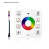 LED de baixa tensão cor mágica tira de luz inteligente placa nua à prova d'água patch macio 2811 programável full color cavalo correndo barra de luz