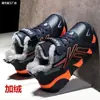 Zapatos Jinjiang zapatos para niños zapatos deportivos para niños superficie de cuero superficie de malla zapatos para niños niños medianos y grandes zapatos casuales para estudiantes zapatos