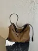 Bolsa tote patchwork de camurça retrô, mais vendida internacionalmente, grande capacidade, estampa de leopardo, adequada para o dia a dia e pode ser carregada como bolsa de ombro ou bolsa transversal