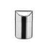 Lixeira de Mesa de Aço Inoxidável para Comércio Exterior Transfronteiriço, Lixeira Mini Armazenamento Estilosa e Criativa, Lixeira para Bancada de Cozinha