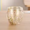 Nuevo producto: Taza de Vidrio de Doble Capa Resistente al Calor de Alta Calidad para Mujer, Taza de Vidrio Simple para el Hogar, Taza para Café y Leche de Oficina