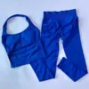 DFVNE Yu An Conjunto Esportivo de Calça Justa de Cintura Alta Levanta Bumbum com Top Halter Transfronteiriço Conjunto Fitness Conjunto de Yoga