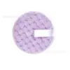 Esponja de Limpeza Facial de Veludo Dupla Face em Formato de Abacaxi com Textura em Grade 8cm/10cm Almofada Removedora de Maquiagem Ferramenta de Beleza em Estoque
