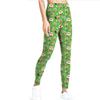 Pantalones estampados para mujer, estilo europeo y americano, multicolores, de cintura alta, estilo exterior, leggings cortos Yiwu XY365