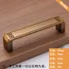 Venda Direta de Fábrica de Puxadores de Gaveta para Armários e Guarda-Roupas Estilo Chinês Retrô Cor Café, Puxadores de Gaveta para Sapateira, Puxadores de Porta de Ferragens Universais para Móveis