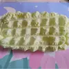 Estojo de Lápis Cream Puff, Design Único e que Não Amassa, Grande Capacidade, Cor Sólida, Macio e Adorável, Incrível Bolsa de Maquiagem Estilo Ins, Estojo para Material de Escritório