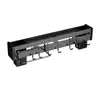 Soporte de Cuchillos de Acero Inoxidable para Cocina Soporte de Cuchillos de Pared Estante de Almacenamiento Soporte sin Taladro para Cuchillos de Verduras Palillos Estante de Almacenamiento Integrado