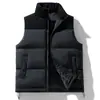 Chaleco de algodón con plumón otoño e invierno transfronterizo, chaqueta chaleco engrosada con forro de polar, chaleco acolchado cálido para parejas para uso en exteriores