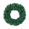 Explosões transfronteiriças Guirlanda de Natal 30CM Guirlanda de porta da frente Decoração pendurada na porta Guirlanda verde Decorações de Natal simulação
