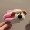 Horquilla de pelo con forma de burbuja de cachorro de peluche de dibujos animados para mujer, novedad de 2024, con flequillo lateral, pinza para la cabeza, accesorio para la cabeza con clip BB
