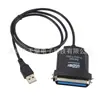 Ventas de fábrica Negro USB a línea de impresión BF-1284 línea de impresión de puerto paralelo línea de impresión de puerto serie USB