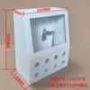 Caja de Instalación para Pantalla Táctil 7 pulgadas Xinjie Caja de Control de Interfaz Humano-Máquina Caja de Control de Pantalla Táctil Plc Soporte Giratorio Botón
