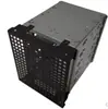 Gaiola. Gabinete 3 baias para drive óptico para 5 baias de 3,5 polegadas com suporte à prova de choque. Caixa externa para desktop. NAS Synology