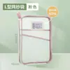 Bolsa de Clasificación de Materias en Forma de L con Cremallera Portátil, Bolsa de Malla Espesa para Materias, Bolsa de Archivo Multicapa de Gran Capacidad para Estudiantes