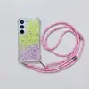 Funda de teléfono con degradado Traveler para Samsung S24ULTRA comercio exterior A54 tendencia A55 cordón A13/A32