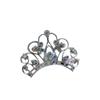 Nueva Corona tocado horquilla para niños corona de niña cumpleaños actuación Princesa Peine con incrustaciones de diamantes suministro de tienda de 2 yuanes