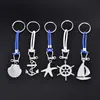 Llavero Más Vendido de Amazon Serie Marina Colgante Accesorios Metal Accesorios de Lujo Ligero Llavero Accesorios Pequeños