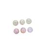 Cuentas de Cristal Estilo Japonés Palomitas de Maíz Doble Color Agujero Recto DIY Joyería Hecha a Mano Mano Collar Aretes Cuentas Accesorios