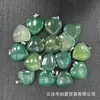 Explosiones Transfronterizas Piedra Natural Colgante Corazón de Melocotón Collar con Colgante de Corazón Accesorios Colgante de Amor Venta Caliente AliExpress