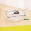 Rectangular Transparente Mini Plástico Crujiente Pequeña Caja Sellada de Almacenamiento Bolsillo Pequeño Elefante Caja Organizadora de Masa de Burbujas
