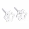 Versión coreana de aretes de moda innovadores aretes simples de garra de gatito aretes de gato personalizados aretes para mujer aretes al por mayor