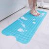 Tapete de baño antideslizante transfronterizo de 100 * 40 cm Baño Baño anticaída tapete para bañera doméstico PVC ventosa tapete antideslizante