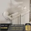 Barra de Toalla con Ventosa Baño Sin Taladro Barra Colgante para Toallas de Baño Montaje en Pared Estante de Almacenamiento Interior Trasera de Puerta Ventosa Pared Varillas Simples y Dobles